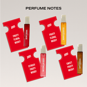Gourmand Peti Perfume Gift Set For Men & Women  - 4 x 15 ml
