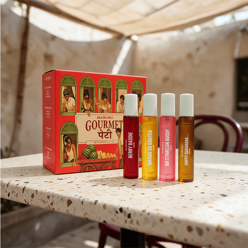 Gourmand Peti Perfume Gift Set For Men & Women  - 4 x 15 ml