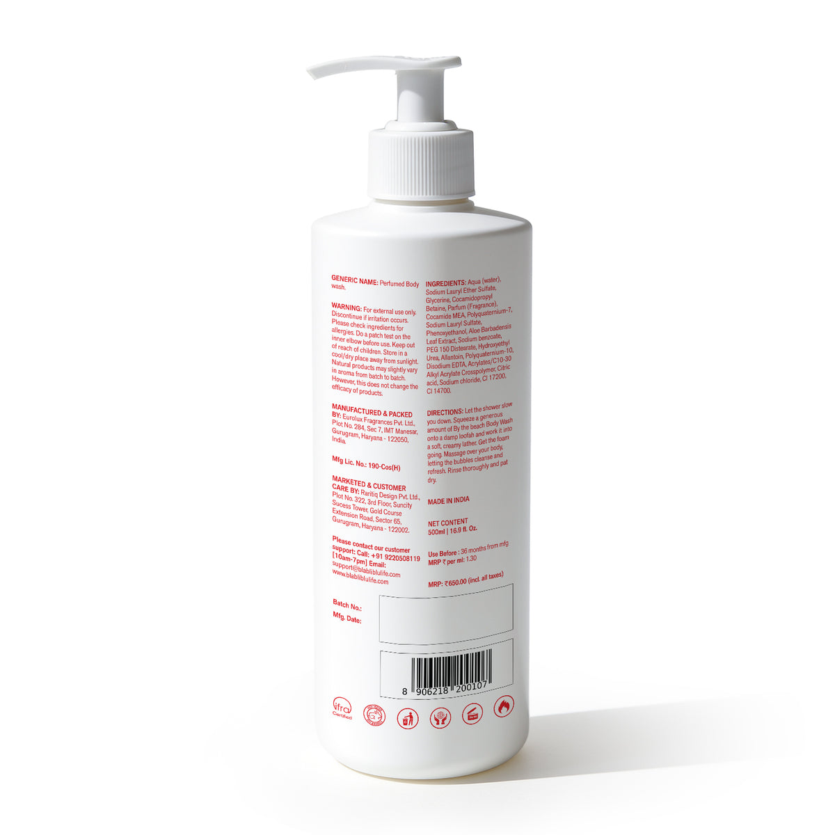 By the Beach Body Wash | 500ML