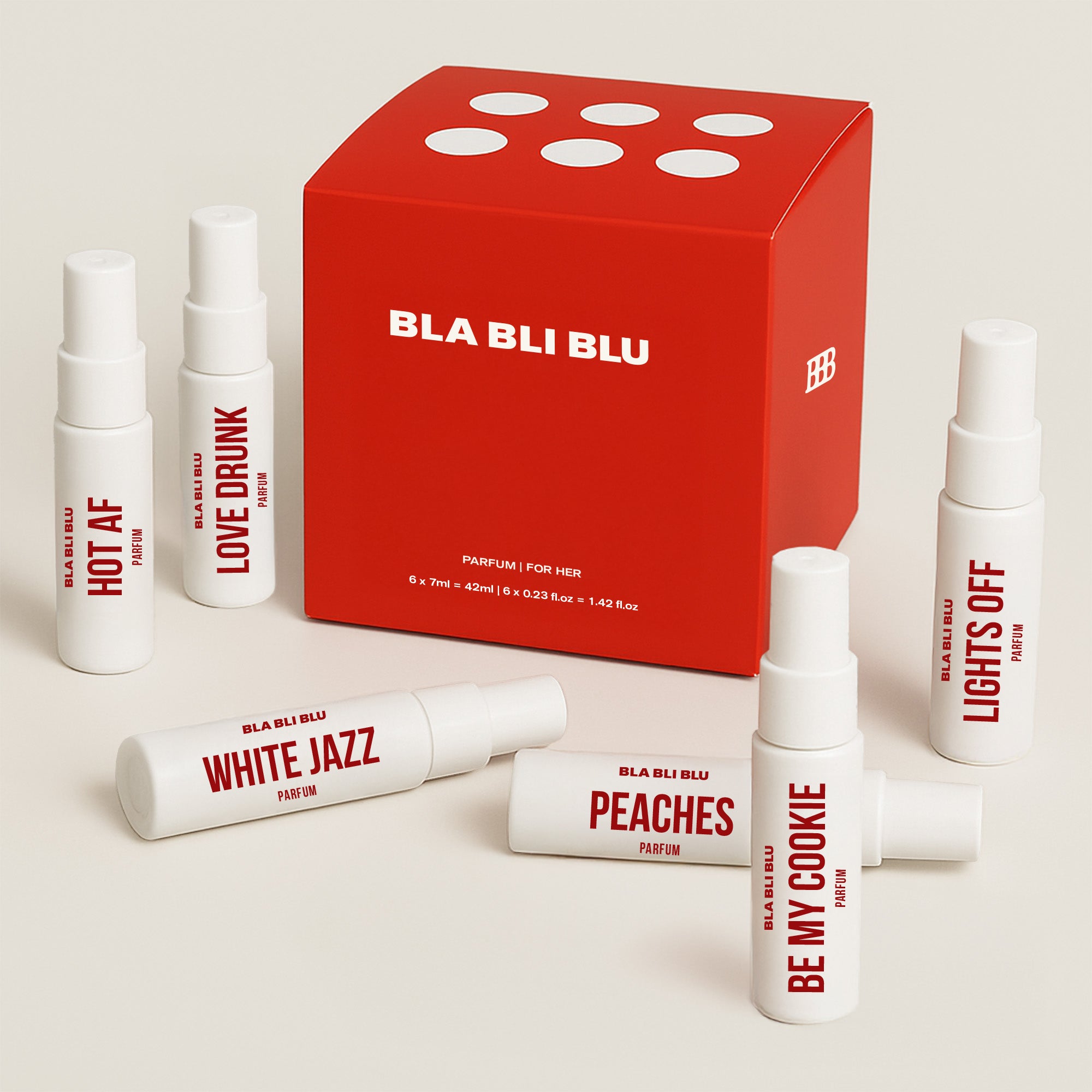 For Her- 7ml X 6 Parfums