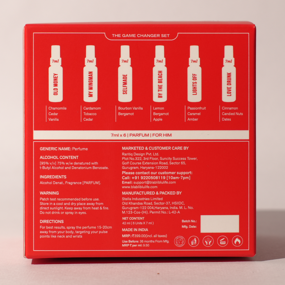 For Him - 7ml X 6 Parfums