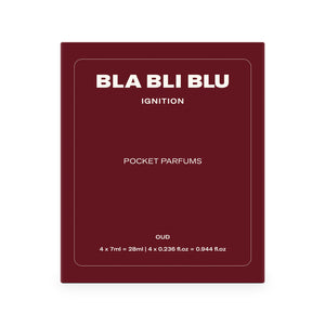 BLABLIBLU Travel Pack of 4 perfumes