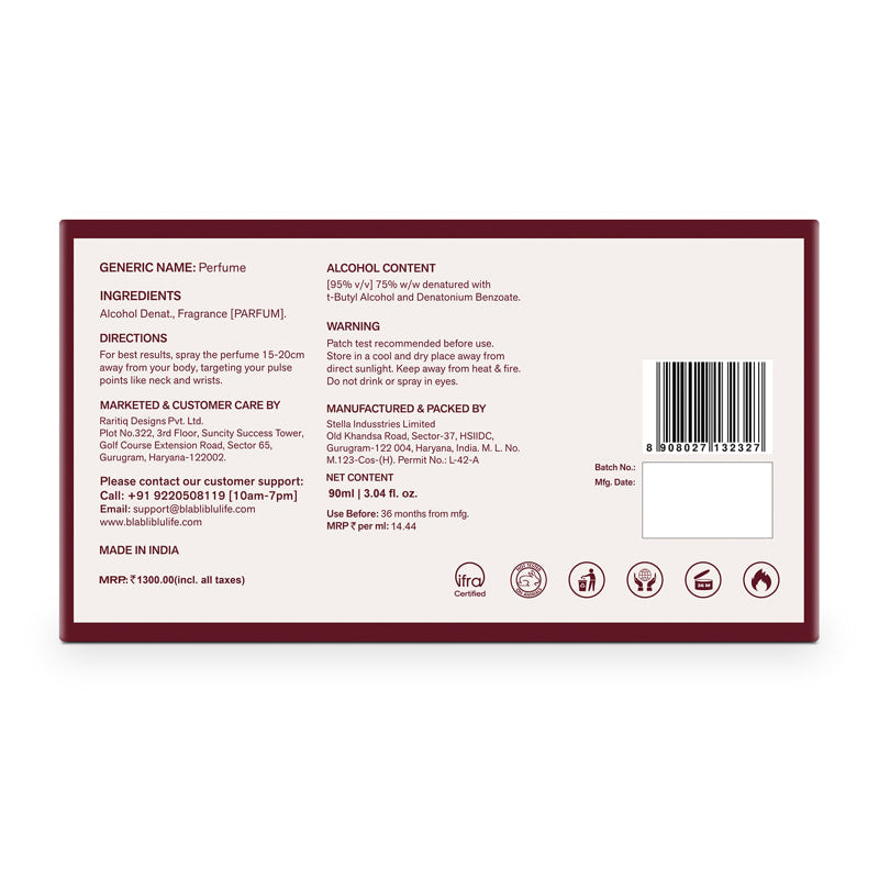 Oud Unisex Perfume Gift Set For Men & Women  - 3 x 30ml