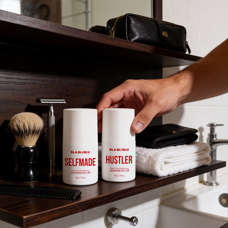 SELFMADE UNDERARM ROLL ON + HUSTLER UNDERARM ROL ON 50G