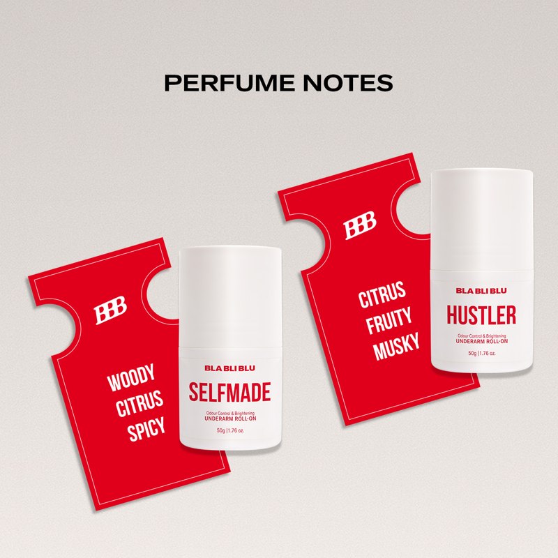 SELFMADE UNDERARM ROLL ON + HUSTLER UNDERARM ROL ON 50G