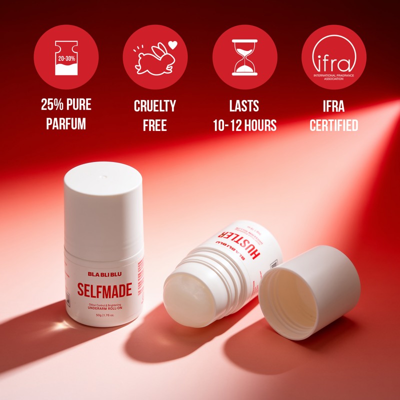 SELFMADE UNDERARM ROLL ON + HUSTLER UNDERARM ROL ON 50G