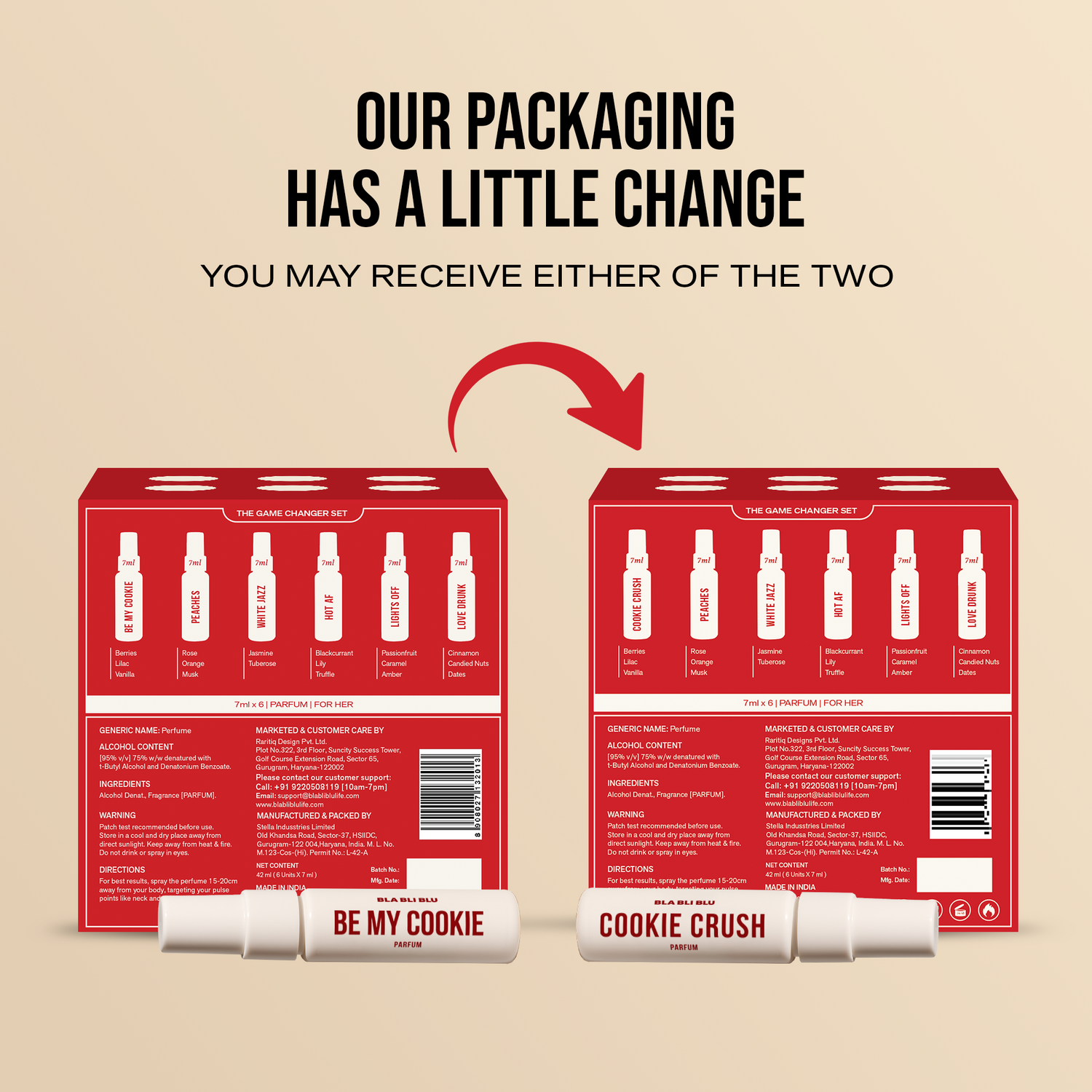 Pack For Her- 7ml X 6 Parfums